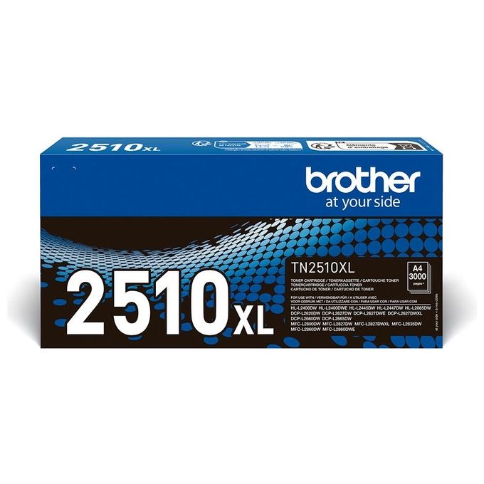 Brother TN2510XL Toner Originale Alta Capacita' 3000 pagine colore Nero