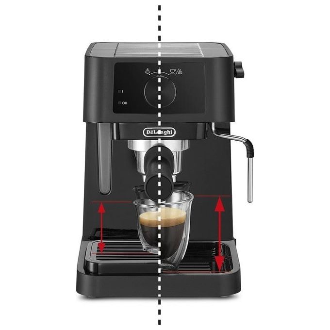De'Longhi EC235.BK Stilosa Macchina da caffe' Manuale 1 L 15 bar 1100 W Espresso Cappuccino colore Nero