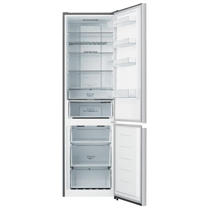 Hisense RB440N4BCE Frigorifero Combinato 336 L 200 cm Classe E 39 dB No Frost Multi Air Flow colore Inox