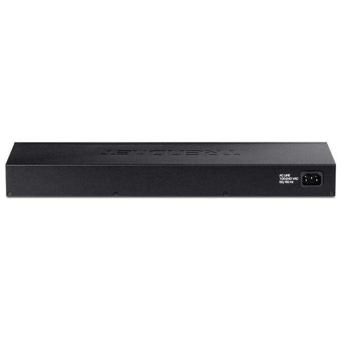 TRENDnet TEG-S17 Switch Gigabit a 16 Porte 32 Gbps design senza ventola alimentazione interna colore Nero