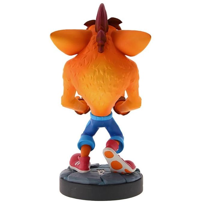 Exquisite Gaming CGCRAC300283 Crash Bandicoot Quantum Cable Guy Supporto Controller e Smartphone PS5 Xbox colore Arancione