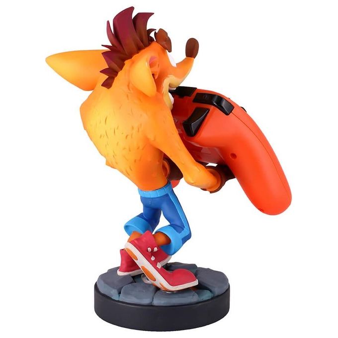 Exquisite Gaming CGCRAC300283 Crash Bandicoot Quantum Cable Guy Supporto Controller e Smartphone PS5 Xbox colore Arancione