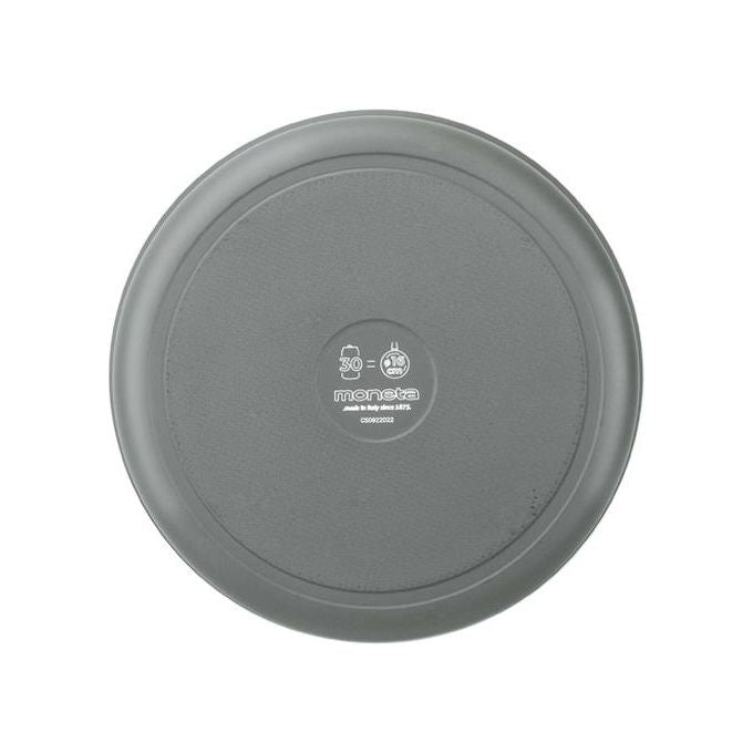 Moneta 0110990516 Melodia Finegres Minispace Casseruola 16 cm con Rivestimento Antiaderente Naturale Finegres Alluminio 100% Riciclato Compatibile Induzione colore Grigio