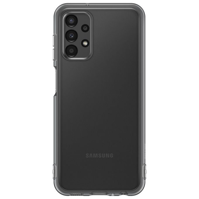 Samsung EF-QA135TBEGWW Soft Clear Cover per Galaxy A13 TPU Resistente agli urti colore Nero