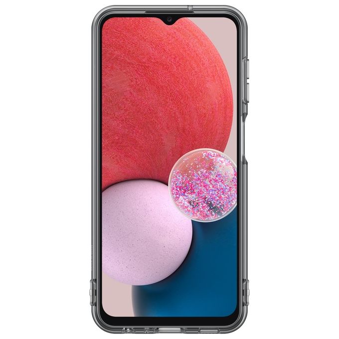 Samsung EF-QA135TBEGWW Soft Clear Cover per Galaxy A13 TPU Resistente agli urti colore Nero