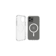Belkin MSA006BTCL SheerForce Custodia Protettiva con MagSafe per iPhone 13 Pro Trasparente resistente ai raggi UV e trattamento antimicrobico colore Trasparente