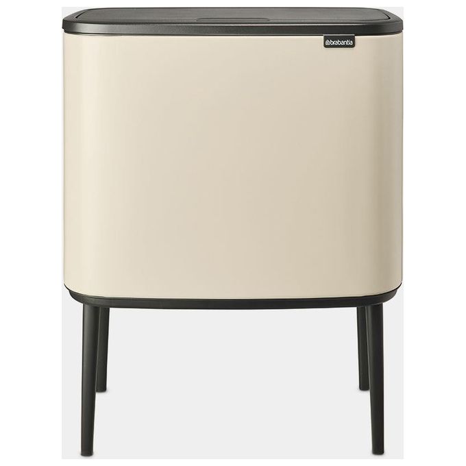 Brabantia Pattumiera Bo Touch Bin 3x11 Litri Soft Beige
