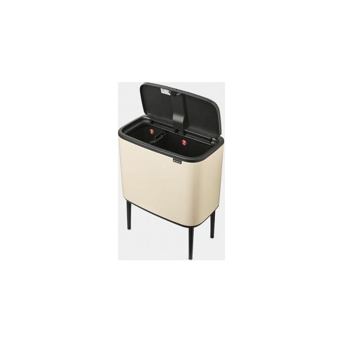 Brabantia Pattumiera Bo Touch Bin 11  23 Litri Soft Beige
