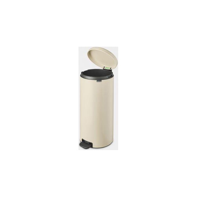 Brabantia Pattumiera a Pedale Newicon 30 Litri Beige