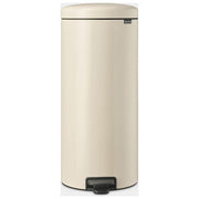 Brabantia Pattumiera a Pedale Newicon 30 Litri Beige