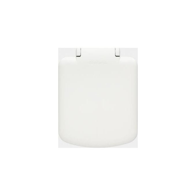 Brabantia 800009 StepUp Pattumiera a Pedale 40 L con Chiusura Rallentata e Materiale Riciclato al 91% colore Grigio Chiaro