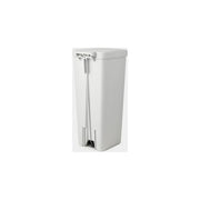 Brabantia 800009 StepUp Pattumiera a Pedale 40 L con Chiusura Rallentata e Materiale Riciclato al 91% colore Grigio Chiaro