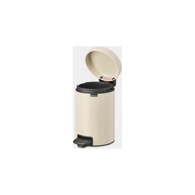 Brabantia Pattumiera a Pedale Newicon 3 Litri Beige