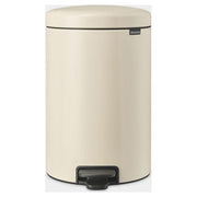 Brabantia Pattumiera a Pedale Newicon 20 Litri Beige