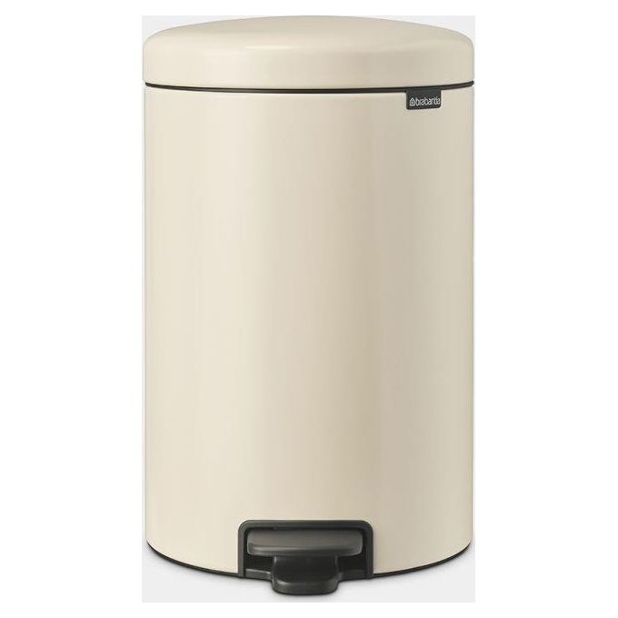 Brabantia Pattumiera a Pedale Newicon 20 Litri Beige