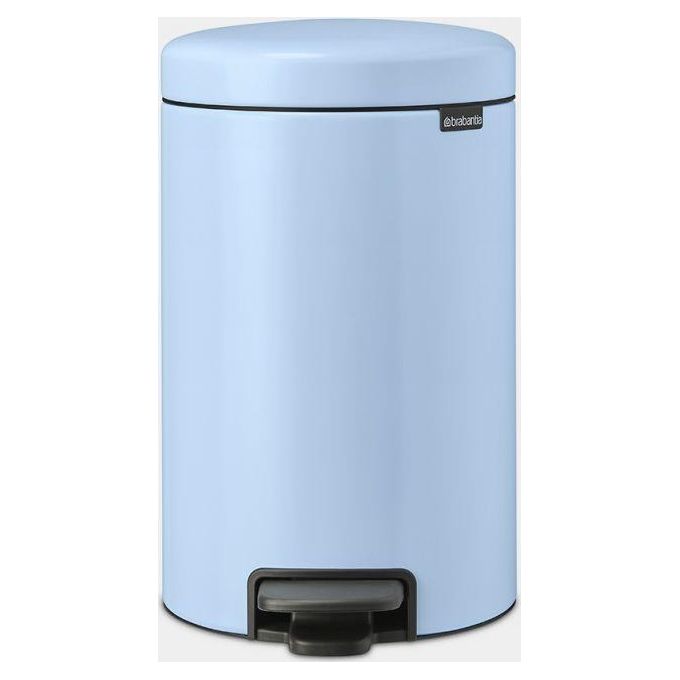 Brabantia Pattumiera a Pedale Newicon 12 Litri Dreamy Blue