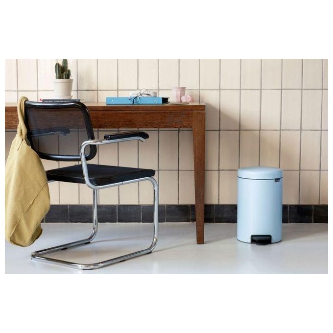 Brabantia Pattumiera a Pedale Newicon 12 Litri Dreamy Blue