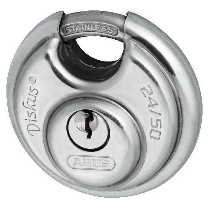 Abus Diskus 24IB-50 SL 8 Mini Diskus Round Padlock