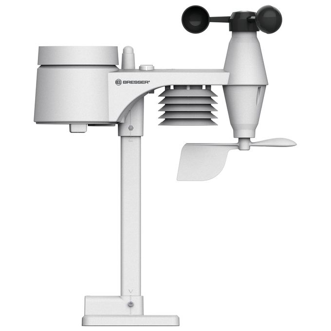 Bresser 7002525 Stazione Meteo 5 in 1 Beaufort Wireless Display a Colori Temperatura Umidita' Vento Precipitazioni