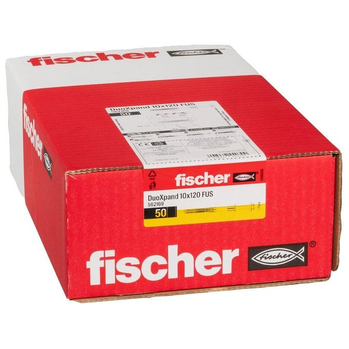 Fischer DuoXpand 10x120 FUS 50 Pezzi