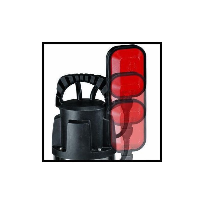 Einhell 4181510 GC-DP 9040 N Pompa Immersione Acque Scure 900 W 22000 l-h prevalenza 9 m corpi estranei 40 mm colore Nero