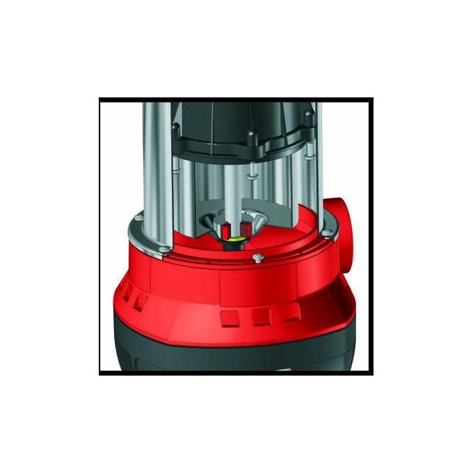 Einhell 4181520 GC-SP 2275 Pompa per Acque Chiare 220 W 7500 l-h 6 m G1 1-2 colore Nero Rosso