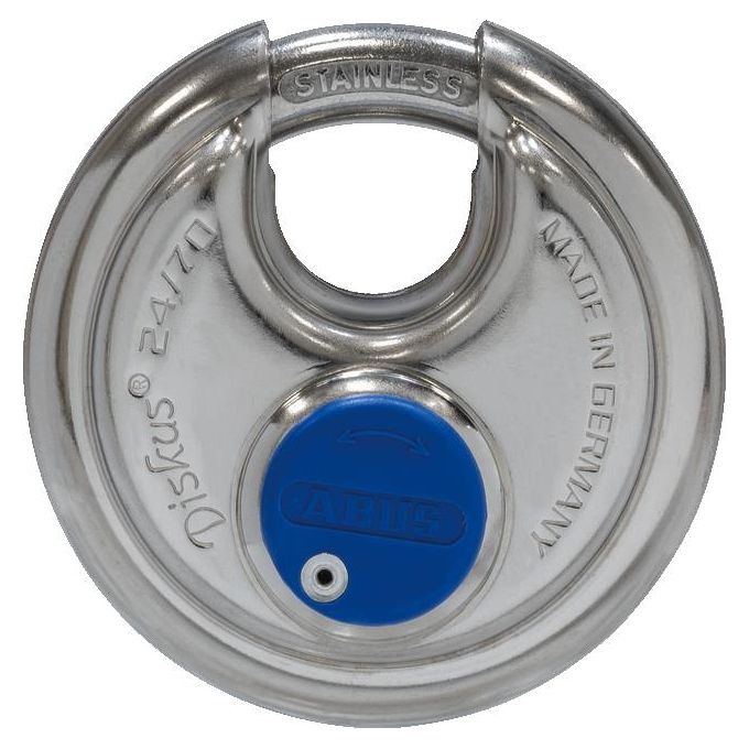 Abus Diskus 24IB-70 SL 8 Mini Diskus Round Padlock