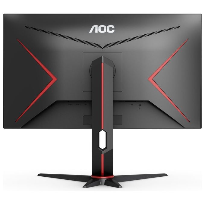 AOC U28G2XU2-BK Monitor Gaming 28'' 4K UHD IPS 144 Hz 1 ms FreeSync Premium HDR400 HDMI 2.1 USB Hub colore Nero Rosso