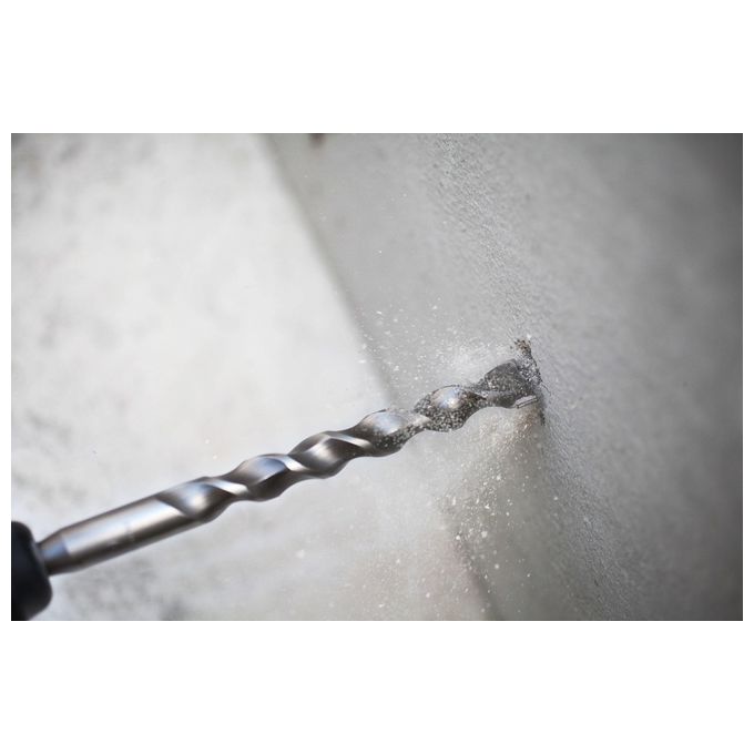 Diager 3336600023406 Twister Plus Punta per Calcestruzzo SDS-plus 2,5 cm x 310 mm colore Nero
