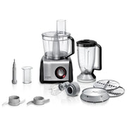 Bosch MC812M814 MultiTalent 8 Robot da cucina 1250 W 3,9 L colore Nero Acciaio inox Trasparente