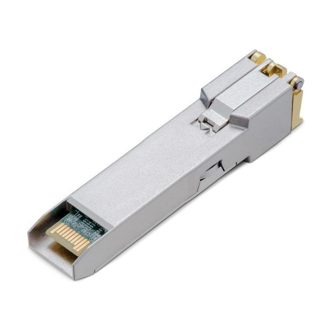 TP-Link TL-SM5310-T Modulo Transceiver SFP+ RJ45 10G BASE-T 10 Gbps fino a 30m Hot-Plug DDM colore Argento