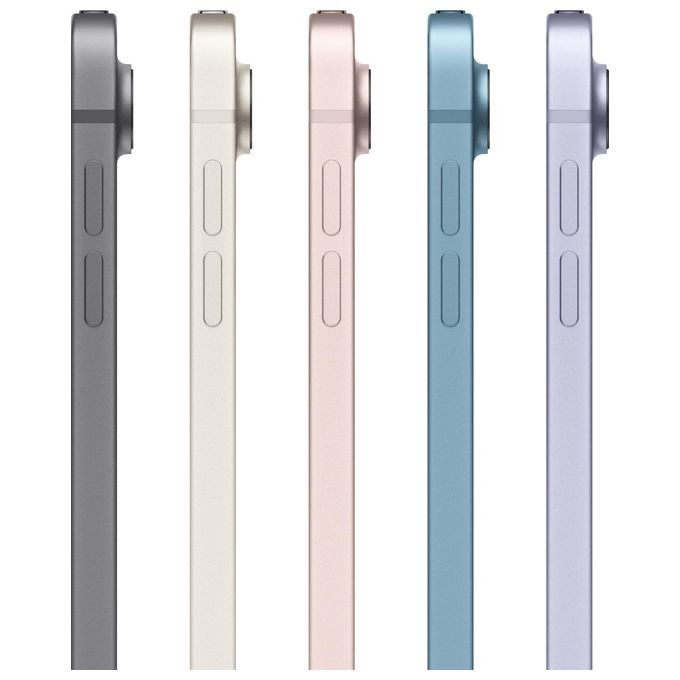 Apple MM743TY-A iPad Air 5a Generazione Tablet 10.9'' Apple M1 256GB Wi-Fi Cellular 5G colore Galassia