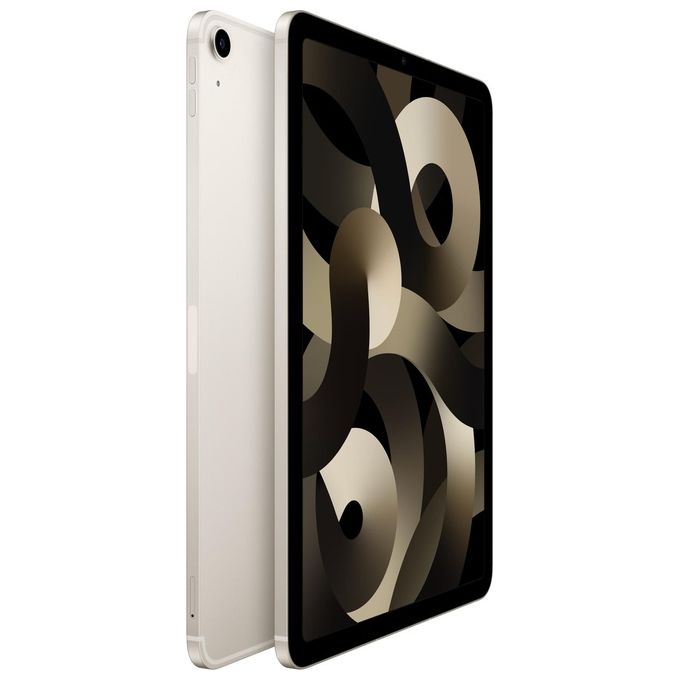 Apple MM743TY-A iPad Air 5a Generazione Tablet 10.9'' Apple M1 256GB Wi-Fi Cellular 5G colore Galassia