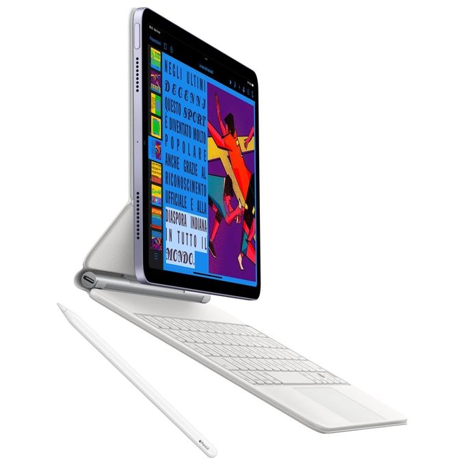 Apple MM743TY-A iPad Air 5a Generazione Tablet 10.9'' Apple M1 256GB Wi-Fi Cellular 5G colore Galassia