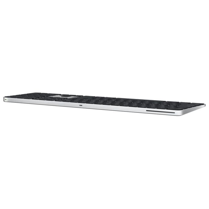Apple MMMR3T-A Magic Keyboard Tastiera Wireless Bluetooth con Touch ID Tastierino Numerico Layout Italiano colore Nero