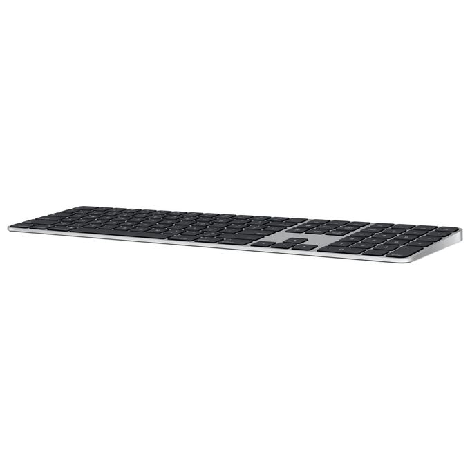 Apple MMMR3T-A Magic Keyboard Tastiera Wireless Bluetooth con Touch ID Tastierino Numerico Layout Italiano colore Nero