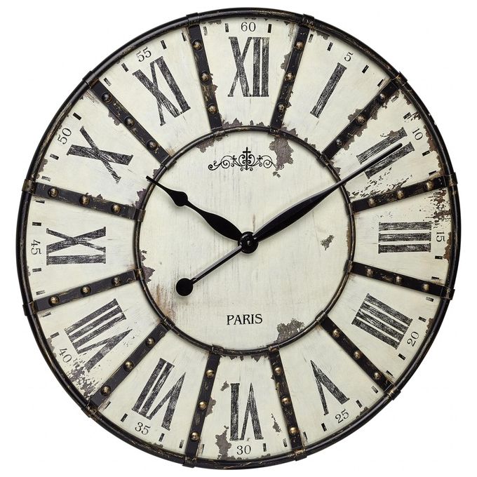 TFA 60.3039.02 VINTAGE XXL Design Orologio da Parete