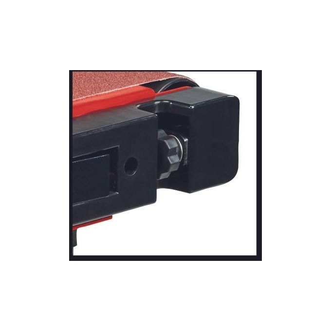 Einhell 4419257 TC-US 380 Levigatrice a nastro e disco 380 W motore a induzione con aspirazione polvere colore Nero