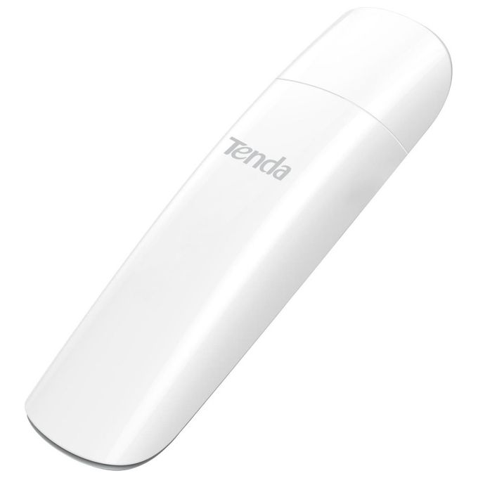 Tenda U18 AX1800 Adattatore USB WiFi 6 Dual Band 2.4GHz 574Mbps 5GHz 1201Mbps USB 3.0 MU-MIMO OFDMA Windows 10 11 colore Bianco