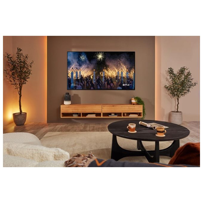Samsung QE85QN90BATXZT Neo QLED Smart TV 85'' 4K Mini LED Quantum Matrix HDR Dolby Atmos Gaming Wi-Fi colore Nero