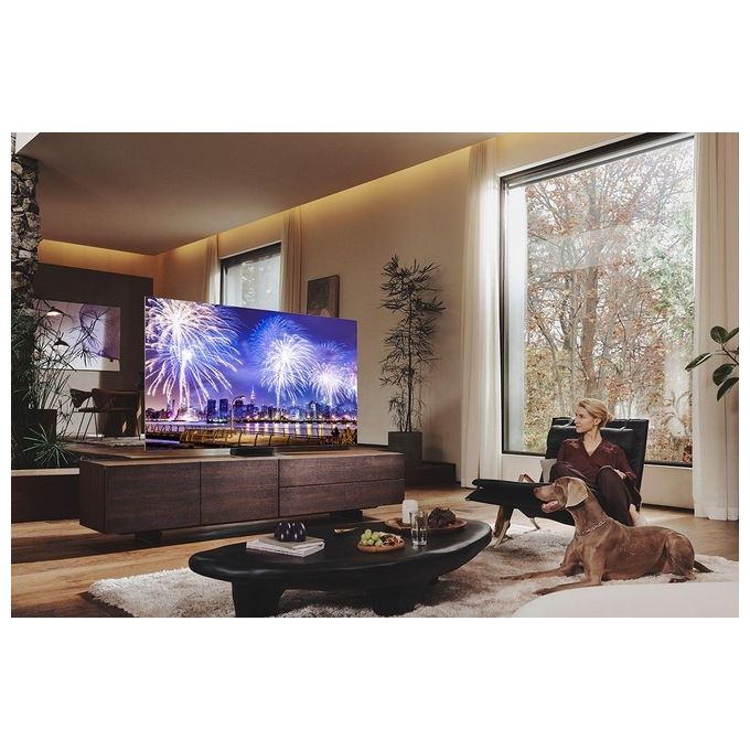 Samsung QE85QN900BTXZT Neo QLED Smart TV 85'' 8K Quantum Matrix Pro Neural Quantum 8K Dolby Atmos Wi-Fi 6 colore Acciaio Inossidabile