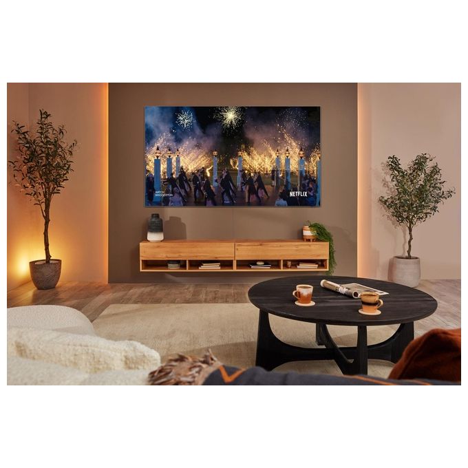 Samsung QE85QN900BTXZT Neo QLED Smart TV 85'' 8K Quantum Matrix Pro Neural Quantum 8K Dolby Atmos Wi-Fi 6 colore Acciaio Inossidabile