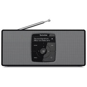 TechniSat 0002-3911 DIGITRADIO2S Radio Portatile DAB+ FM Bluetooth OLED 2 W Batteria Ricaricabile 1050 mAh colore Nero Bianco