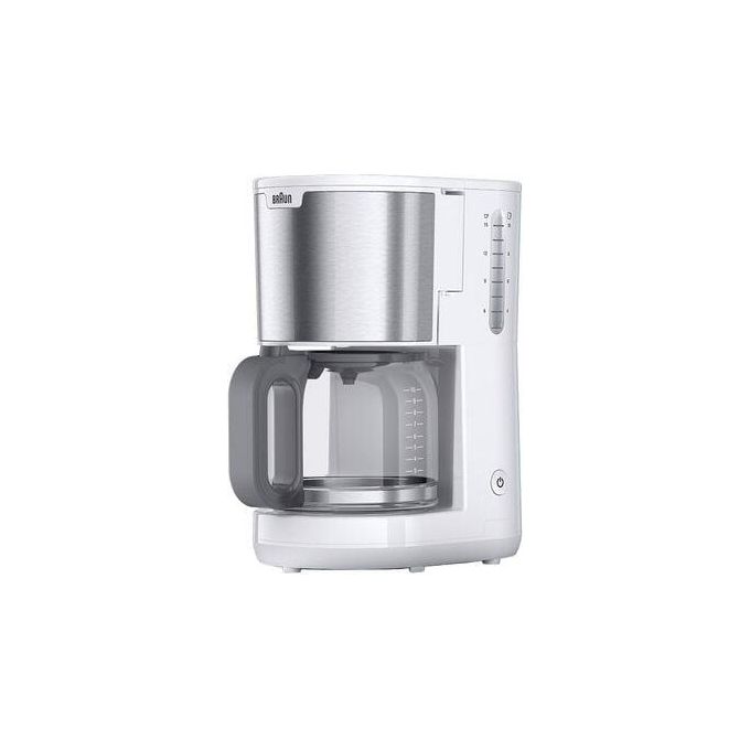 Braun KF1500WH PurShine Macchina da caffe' a Filtro 1 L 1000 W spegnimento automatico antigoccia colore Bianco