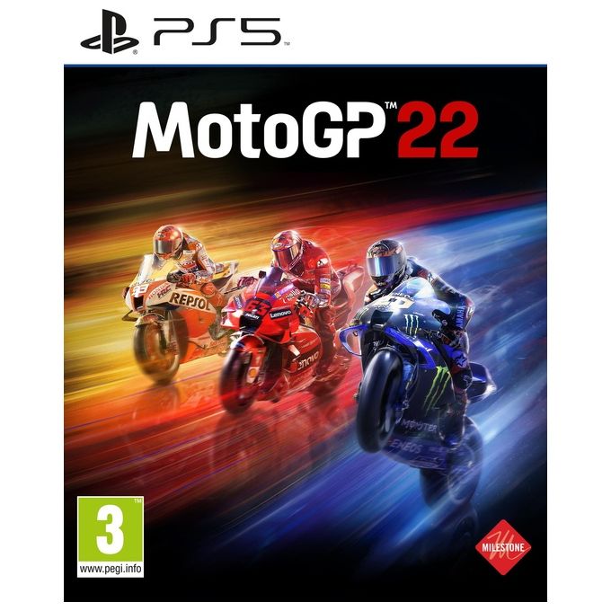 Milestone 1092853 MotoGP 22 Videogioco PlayStation 5 Standard Edition Multilingua Supporto Fisico