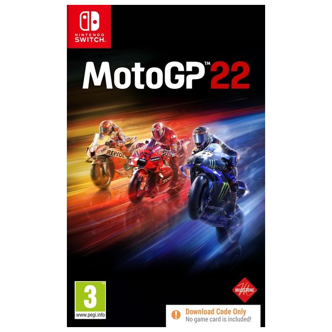 Milestone MotoGP 22 Videogioco Nintendo Switch Download Digitale Code in a Box