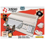 Retro Games THEA500 Mini Console Amiga 25 Giochi Inclusi HDMI 720p USB colore Grigio