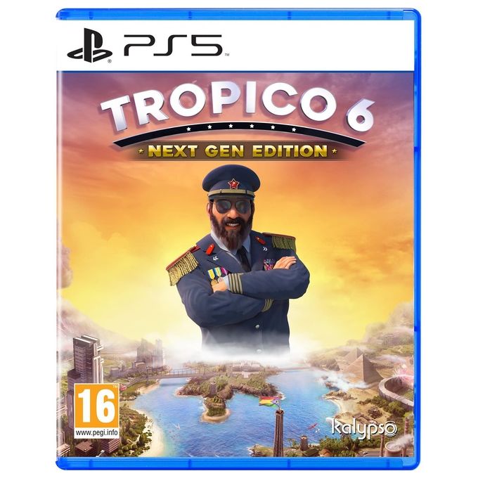 Kalypso TROPIKO6NGE Tropico 6 Next Gen Edition Videogioco PS5 4K Risoluzione Nativa DLC Inclusi colore Nero