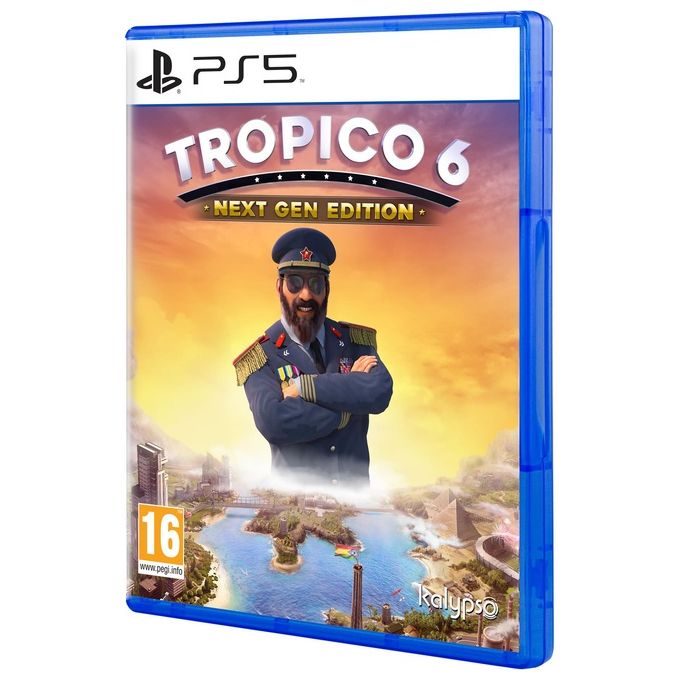 Kalypso TROPIKO6NGE Tropico 6 Next Gen Edition Videogioco PS5 4K Risoluzione Nativa DLC Inclusi colore Nero