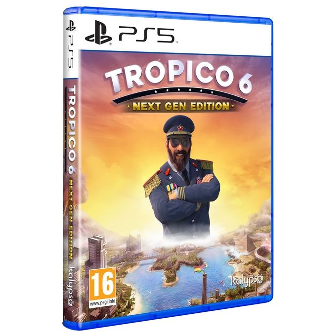 Kalypso TROPIKO6NGE Tropico 6 Next Gen Edition Videogioco PS5 4K Risoluzione Nativa DLC Inclusi colore Nero